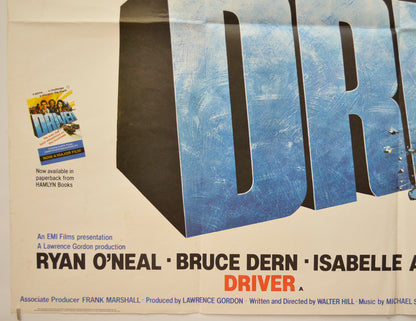 DRIVER (Bottom Left) Cinema Quad Movie Poster 