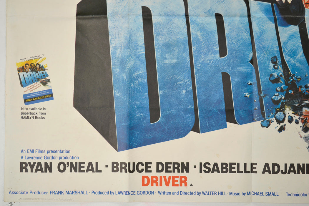 DRIVER (Bottom Left) Cinema Quad Movie Poster 