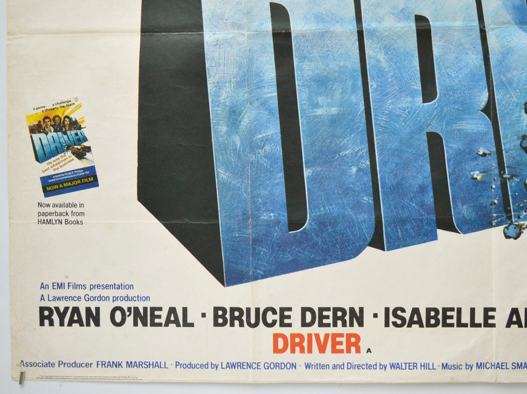 DRIVER (Bottom Left) Cinema Quad Movie Poster 