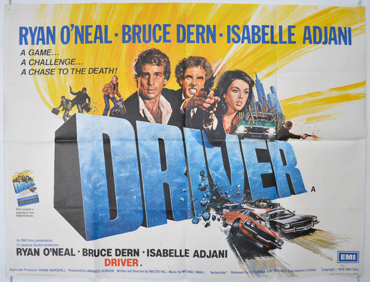 Driver  Original Quad Poster - Film Poster - Movie Poster 