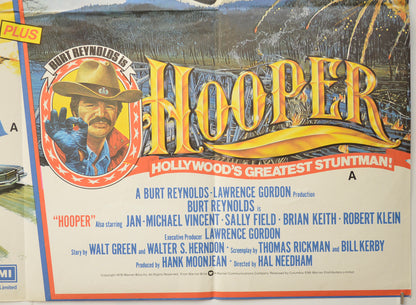 DRIVER / HOOPER (Bottom Right) Cinema Quad Movie Poster 