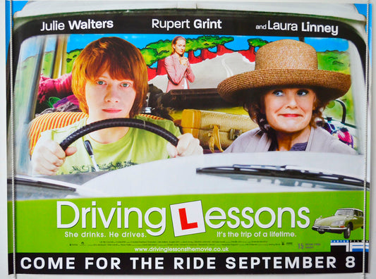 Driving Lessons Original British Quad Poster - Movie Poster