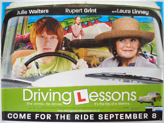 Driving Lessons Original Quad Poster - Film Poster - Movie Poster