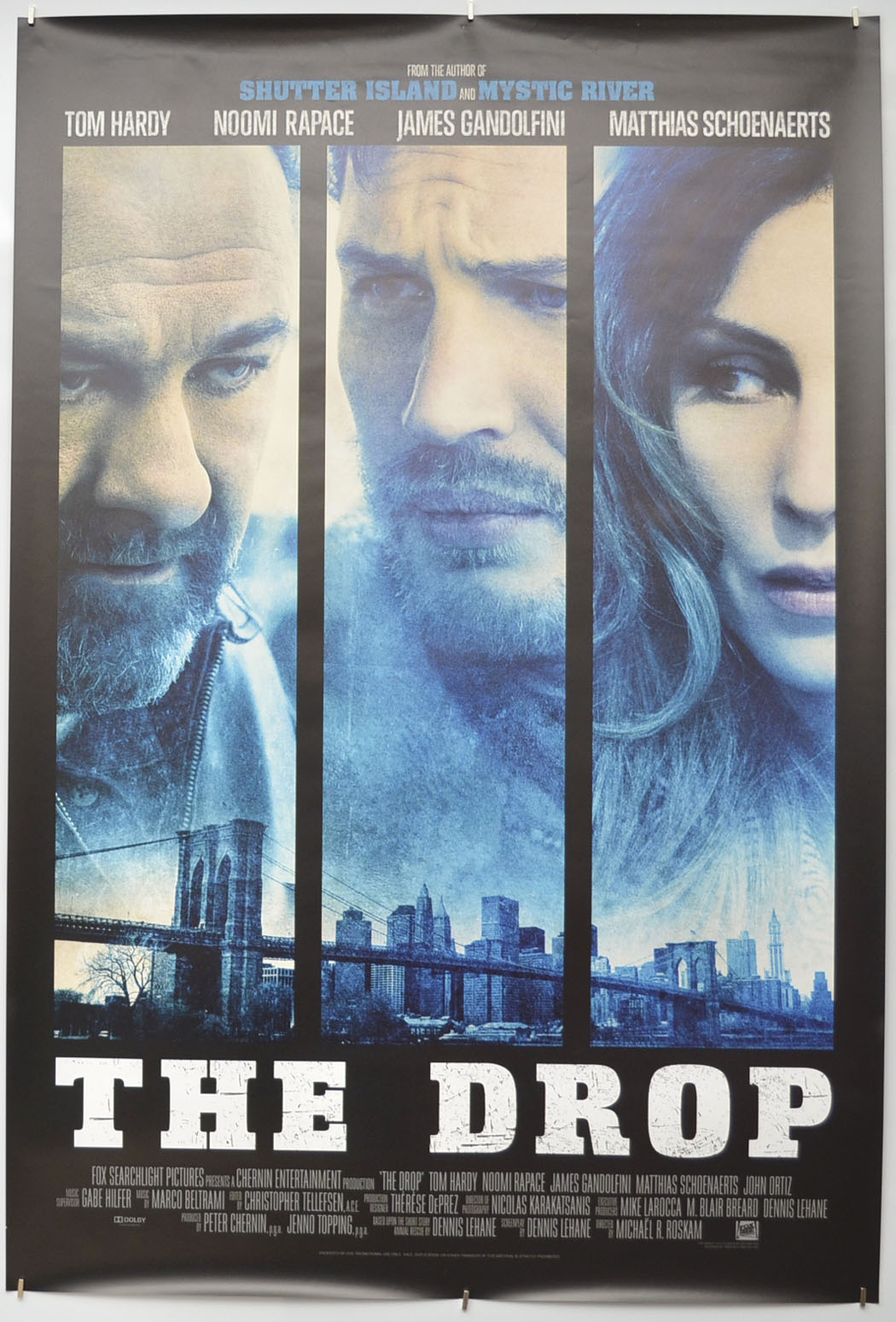 “The Drop” Original One Sheet Poster - Film Poster - Movie Poster ...