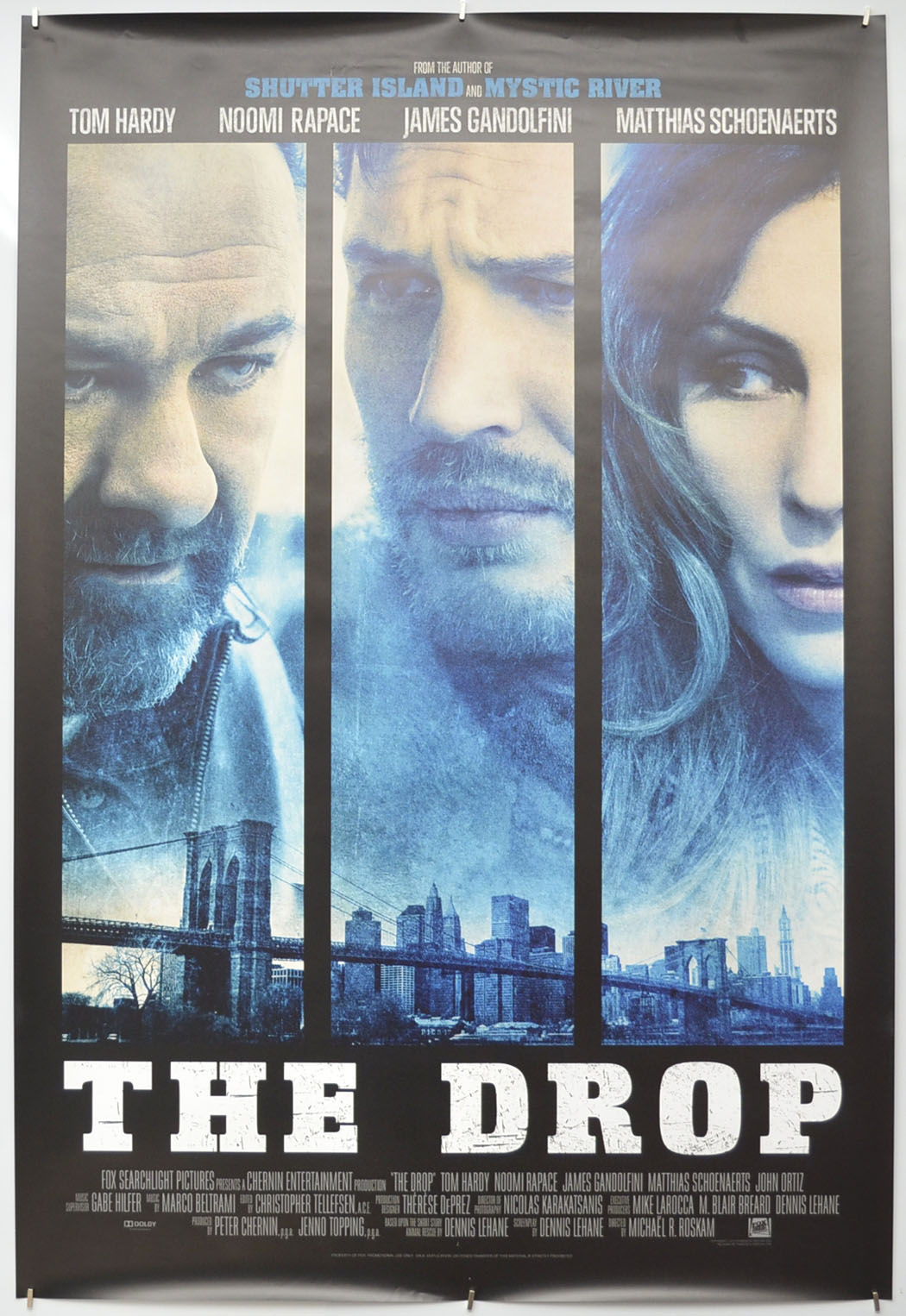 “The Drop” Original One Sheet Poster - Film Poster - Movie Poster ...