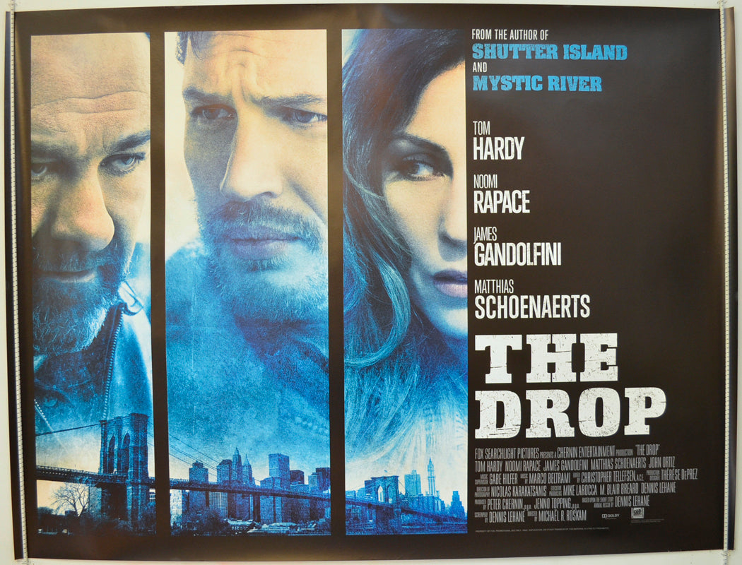 The Drop   Original Quad Poster - Film Poster - Movie Poster 