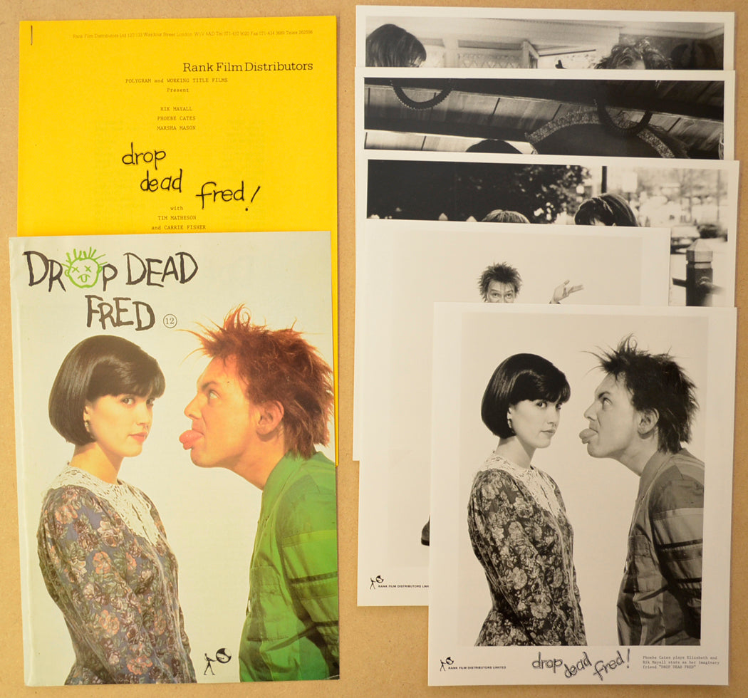 Drop Dead Fred Original Cinema Exhibitors Press Kit 