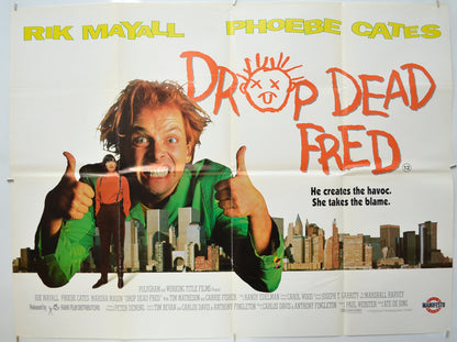 Drop Dead Fred Original Quad Poster - Film Poster - Movie Poster