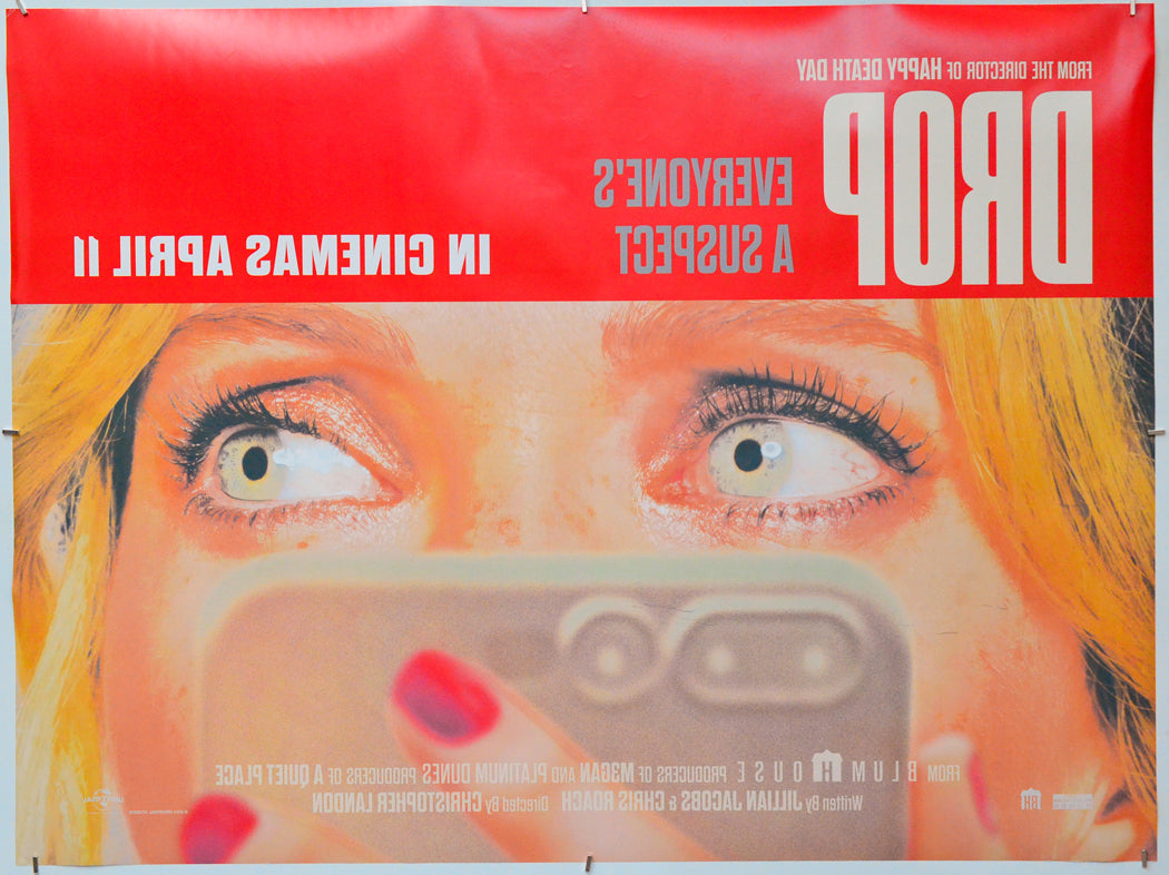 Drop (Back) Cinema Quad Movie Poster 