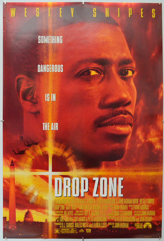 Drop Zone - Original One Sheet Poster - Film Poster - Movie Poster