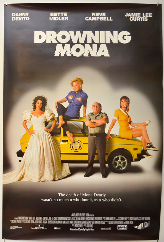 Drowning Mona Original One Sheet Poster - Film Poster - Movie Poster  