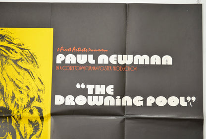 THE DROWNING POOL (Top Right) Cinema Quad Movie Poster 