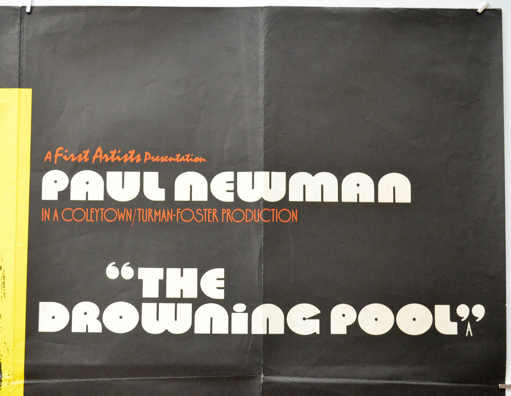 THE DROWNING POOL (Top Right) Cinema Quad Movie Poster 