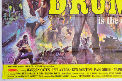 DRUM (Bottom Left) Cinema Quad Movie Poster 