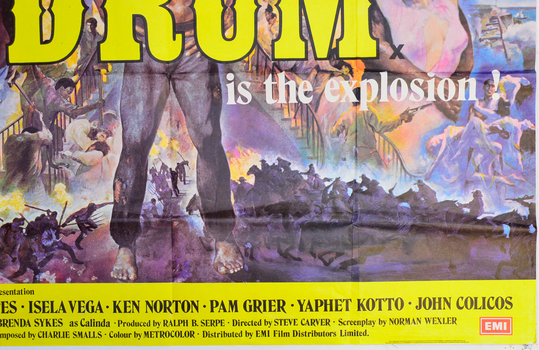 DRUM (Bottom Right) Cinema Quad Movie Poster 