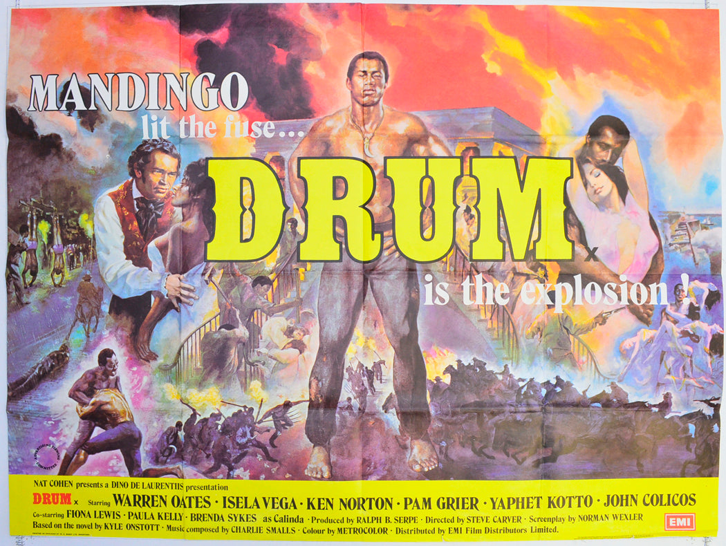 Drum  Original British Quad Poster - Film Poster - Movie Poster 