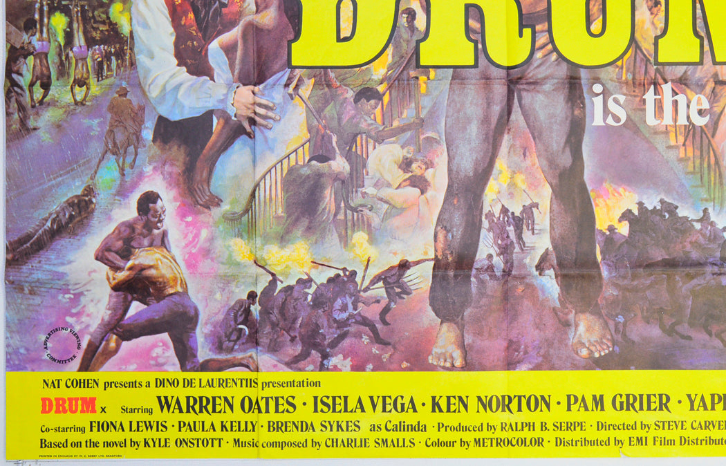 DRUM (Bottom Left) Cinema Quad Movie Poster 