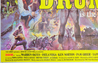 DRUM (Bottom Left) Cinema Quad Movie Poster 