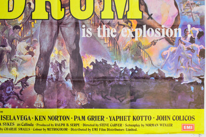 DRUM (Bottom Right) Cinema Quad Movie Poster 