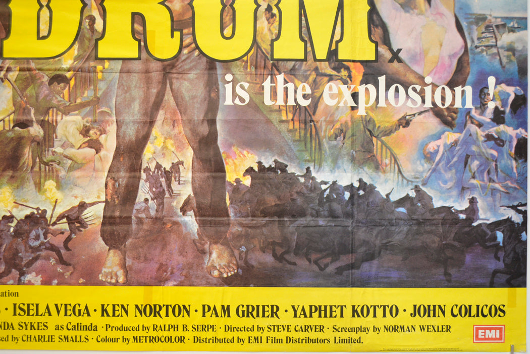 DRUM (Bottom Right) Cinema Quad Movie Poster 