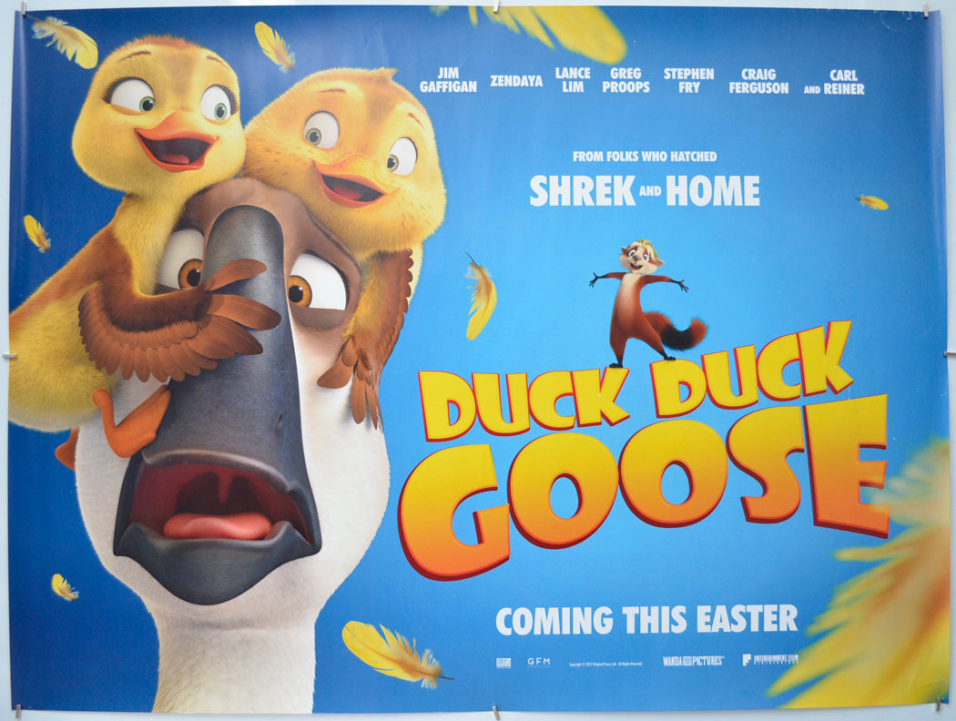 Duck Duck Goose (Teaser / Advance Version)  - Original Quad Poster - Film Poster - Movie Poster