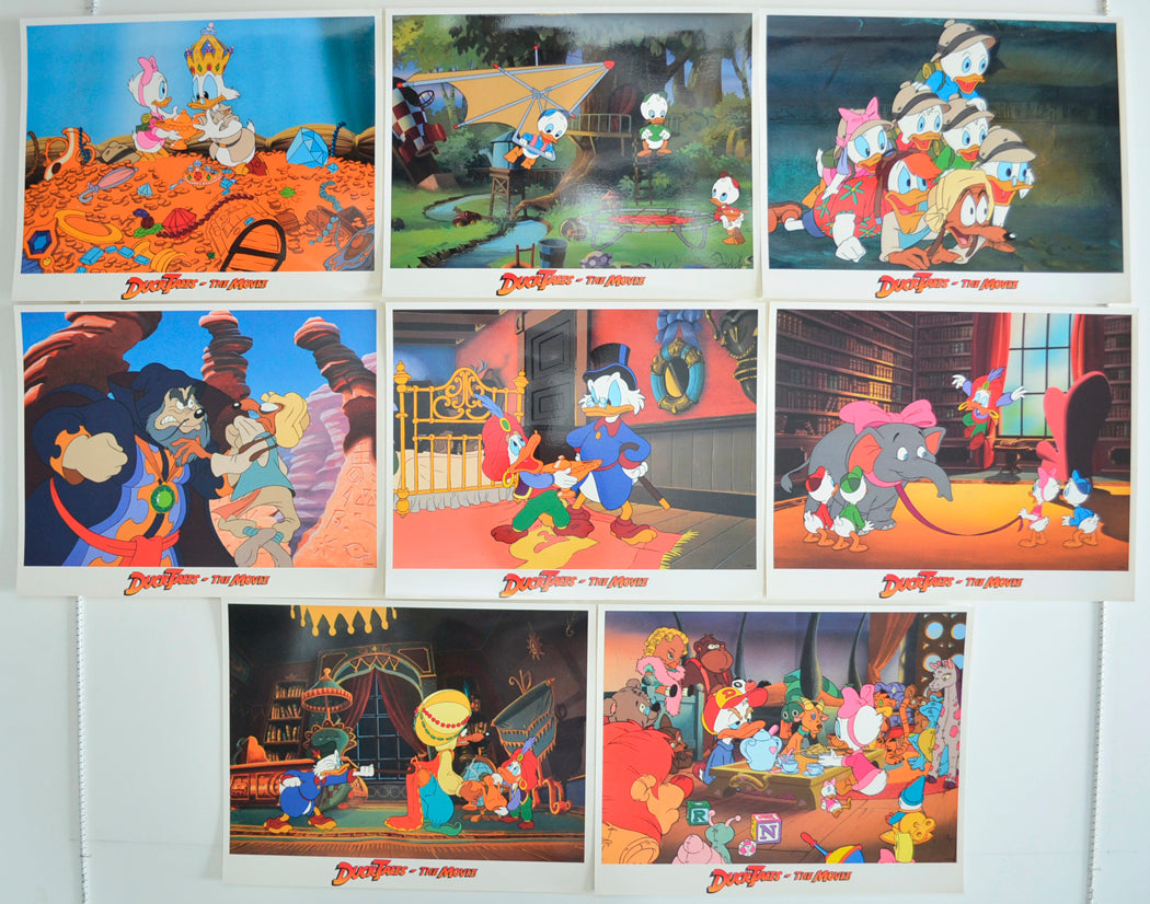 DuckTales - The Movie  Set of 8 Original Cinema Lobby Cards 