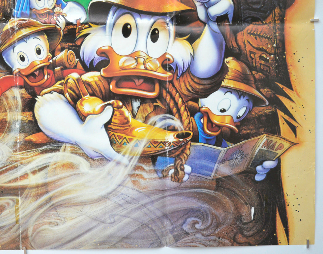 DUCKTALES THE MOVIE: TREASURE OF THE LOST LAMP (Bottom Right) Cinema Quad Movie Poster 