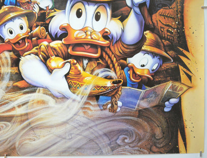 DUCKTALES THE MOVIE: TREASURE OF THE LOST LAMP (Bottom Right) Cinema Quad Movie Poster 