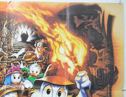 DUCKTALES THE MOVIE: TREASURE OF THE LOST LAMP (Top Right) Cinema Quad Movie Poster 