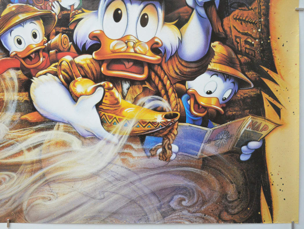 DUCKTALES THE MOVIE: TREASURE OF THE LOST LAMP (Bottom Right) Cinema Quad Movie Poster 