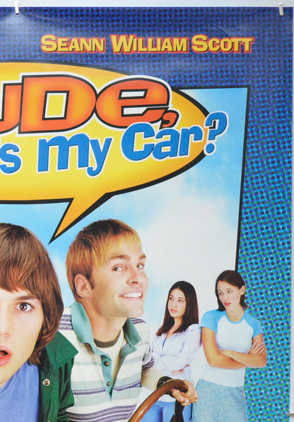 DUDE, WHERE’S MY CAR? (Top Right) Cinema One Sheet Movie Poster 