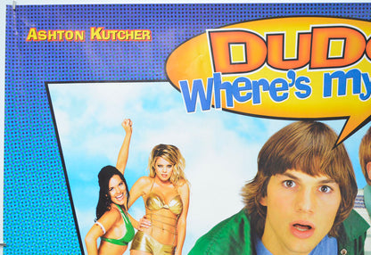 DUDE WHERE’S MY CAR (Top Left) Cinema Quad Movie Poster 