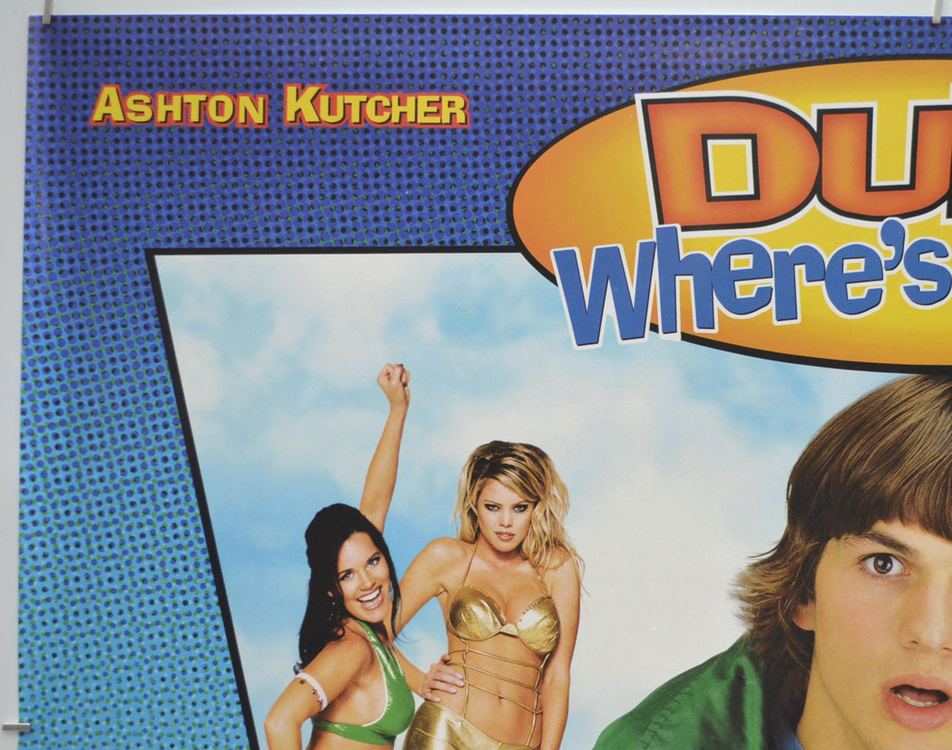 DUDE WHERE’S MY CAR (Top Left) Cinema Quad Movie Poster 