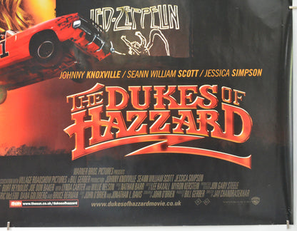 THE DUKES OF HAZZARD (Bottom Right) Cinema Quad Movie Poster 