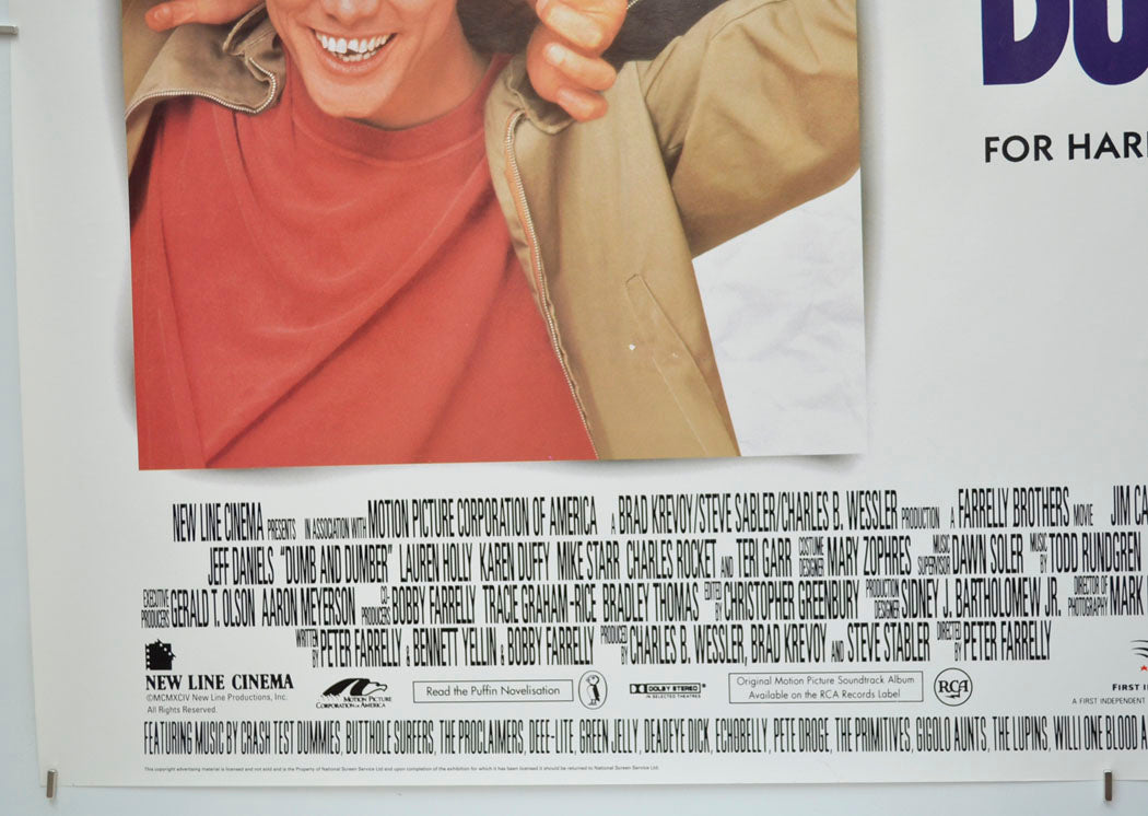 DUMB AND DUMBER (Bottom Left) Cinema Quad Movie Poster 