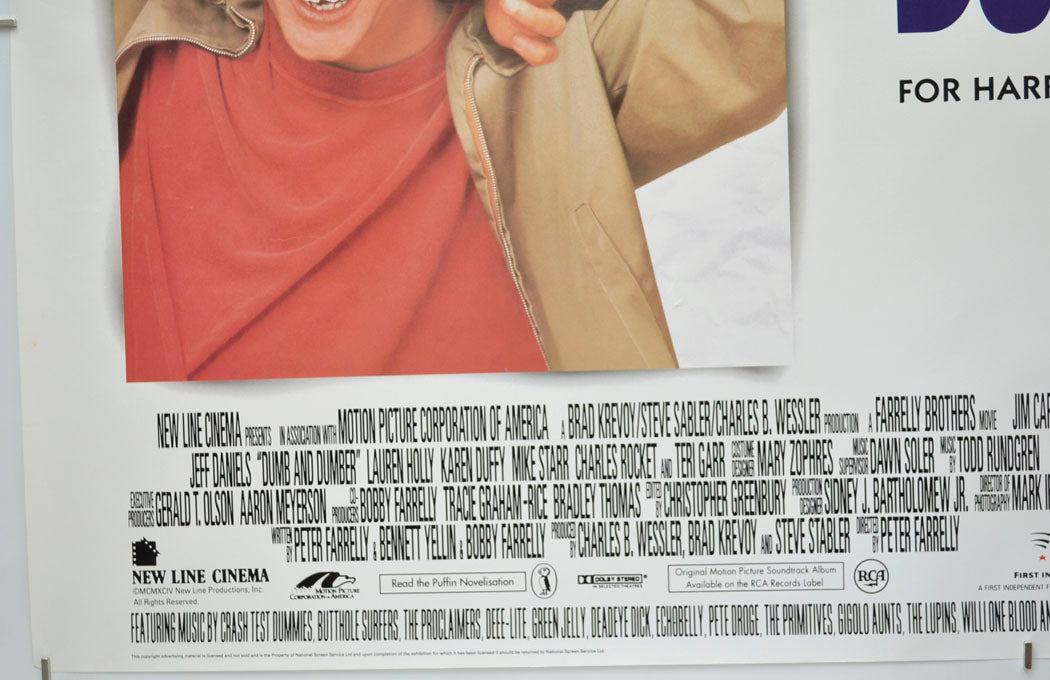 DUMB AND DUMBER (Bottom Left) Cinema Quad Movie Poster 