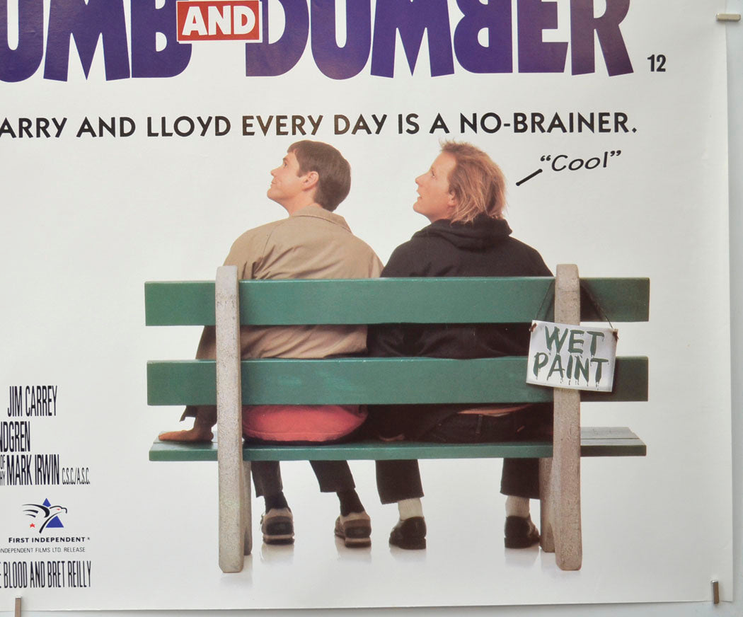 DUMB AND DUMBER (Bottom Right) Cinema Quad Movie Poster 