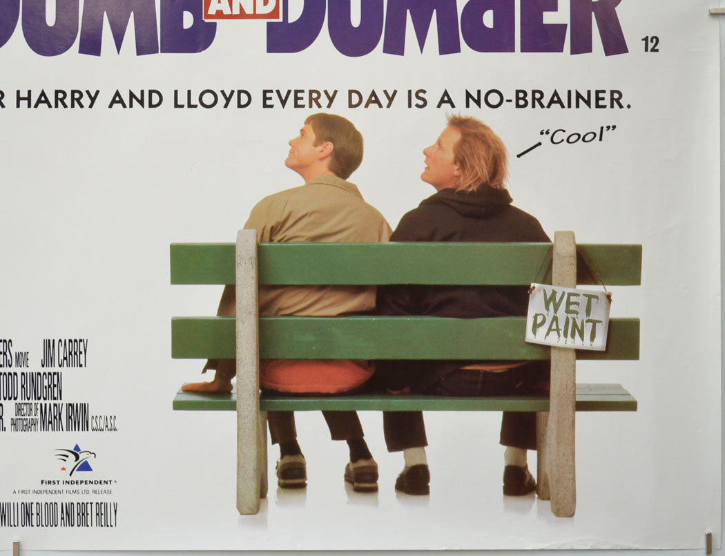 DUMB AND DUMBER (Bottom Right) Cinema Quad Movie Poster 