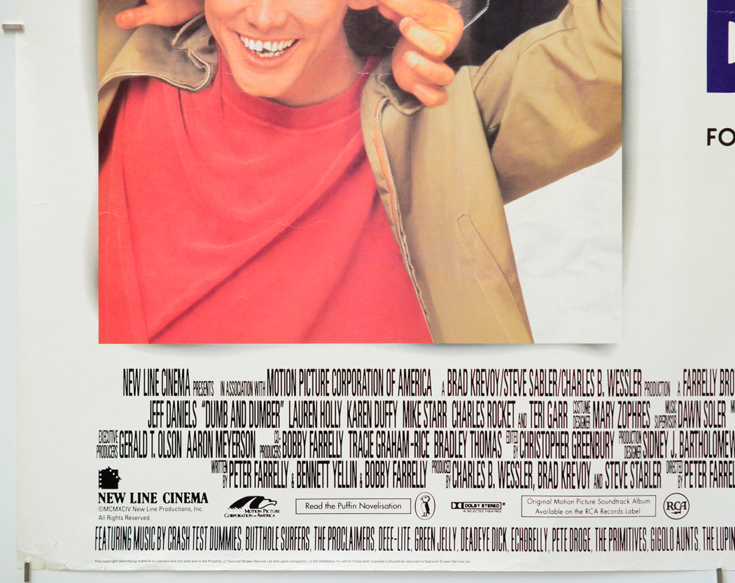 Dumb And Dumber (Bottom Left) Cinema Quad Movie Poster 