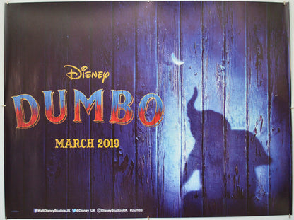 Dumbo (Teaser / Advance Version) - Original Quad Poster - Film Poster - Movie Poster