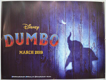 Dumbo (Teaser / Advance Version) - Original Quad Poster - Film Poster - Movie Poster