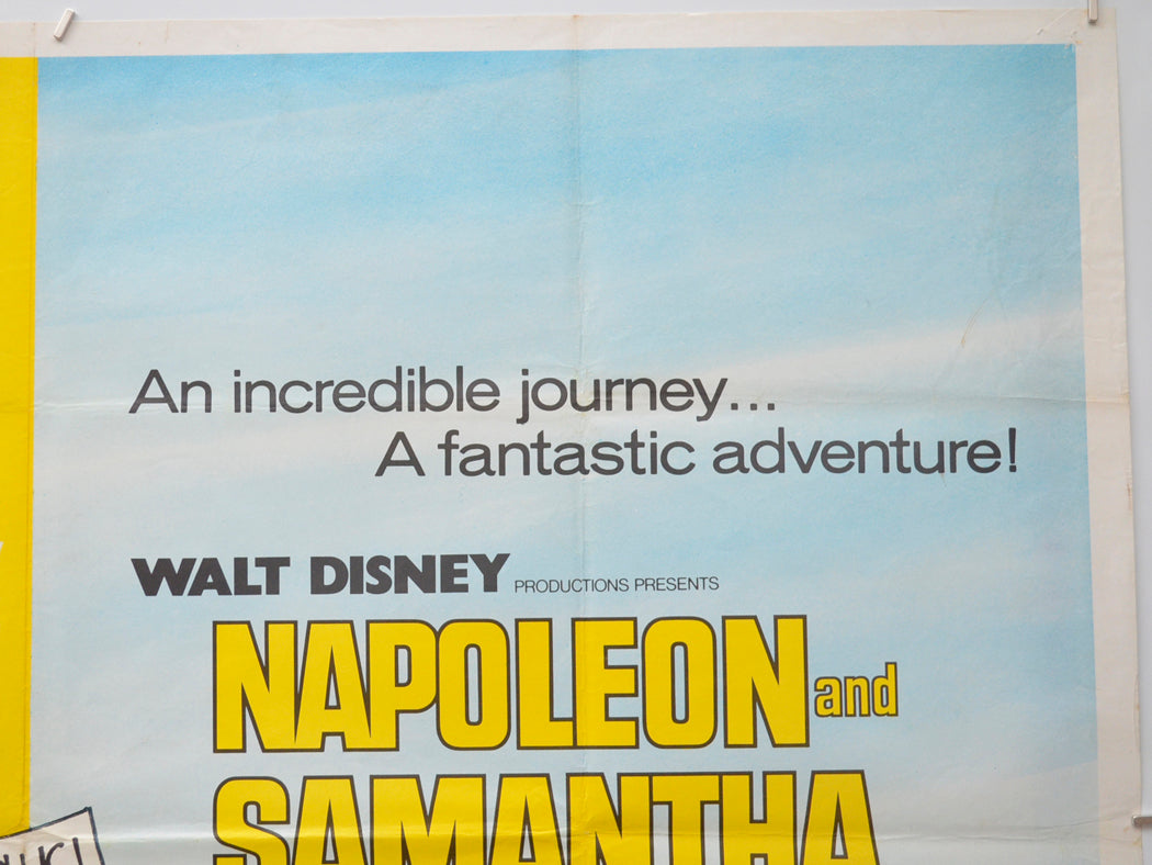 DUMBO / NAPOLEON AND SAMANTHA (Top Right) Cinema Quad Movie Poster 