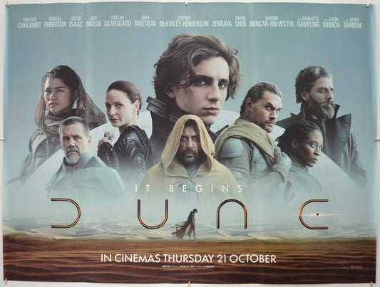 Dune Original Quad Poster - Film Poster - Movie Poster