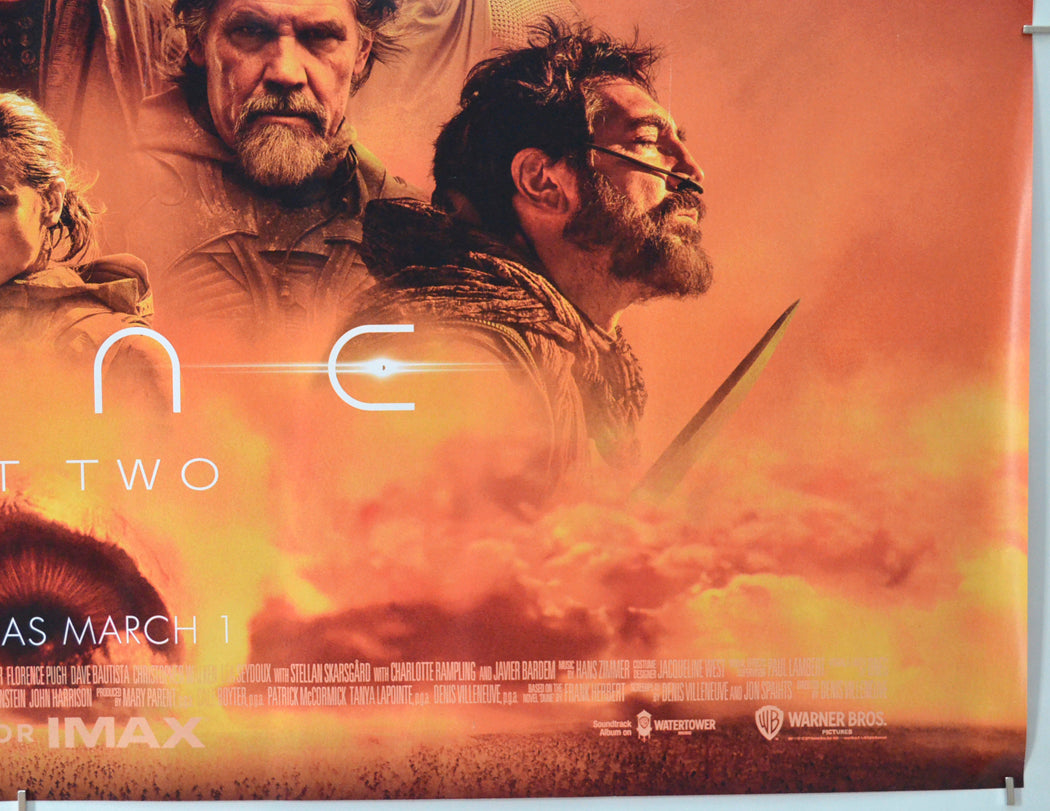 DUNE: PART TWO (Bottom Right) Cinema Quad Movie Poster 