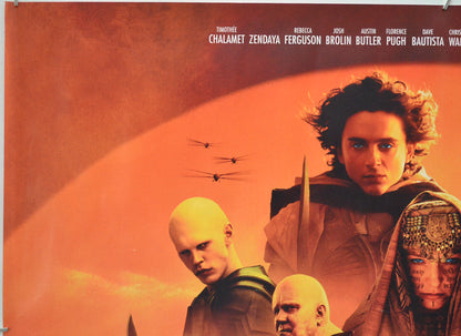 DUNE: PART TWO (Top Left) Cinema Quad Movie Poster 