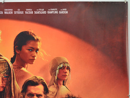 DUNE: PART TWO (Top Right) Cinema Quad Movie Poster 