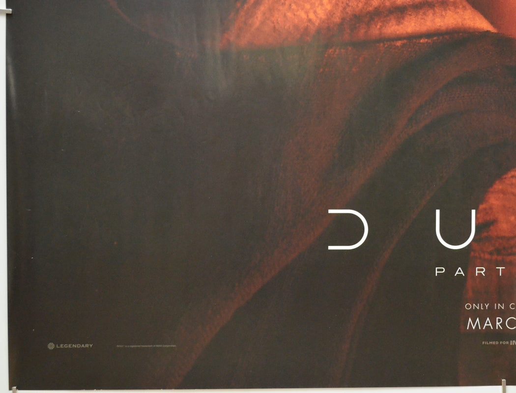 DUNE: PART TWO (Bottom Left) Cinema Quad Movie Poster 