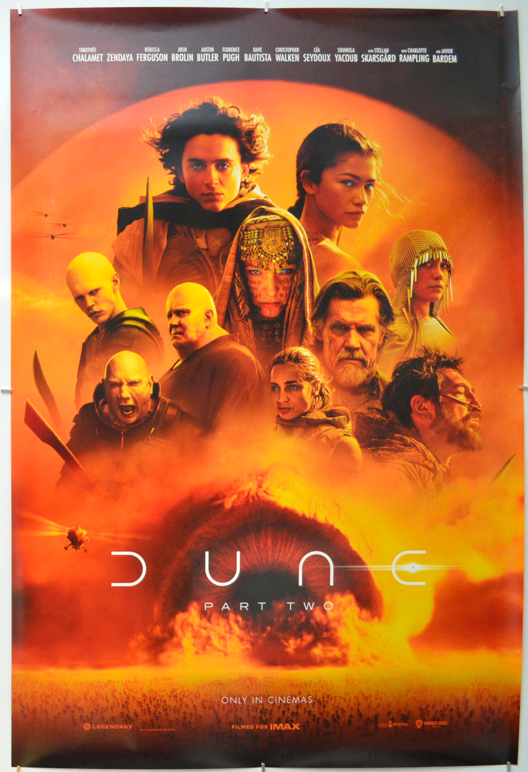 Dune: Part Two - Original One Sheet Poster - Film Poster - Movie Poster 