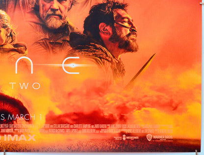 Dune: Part Two (Bottom Right) Cinema Quad Movie Poster 