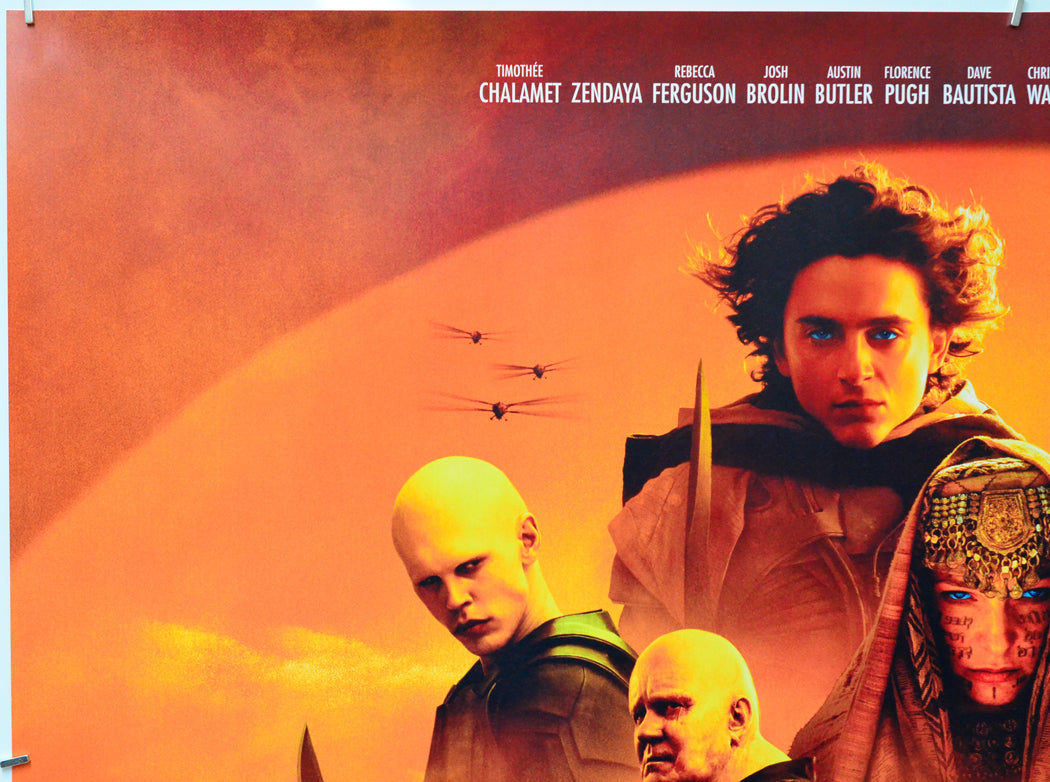 Dune: Part Two (Top Left) Cinema Quad Movie Poster 